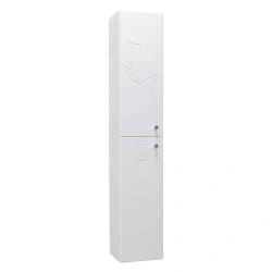 Wall-Mounted Single-Door Cabinet Aquaton Liana Left White 1A163003LL01L1