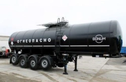 BONUM 928111 Semi-Trailer Tank - 4 Axles, Heating System Option