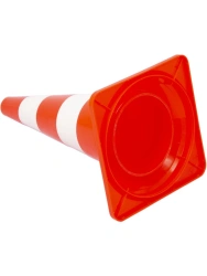 Heavy-Duty Traffic Cone 520mm with Two White Stripes KС-2.4