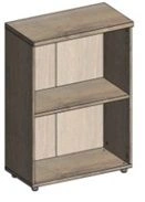 Wide Low Shelf with Adjustable Feet