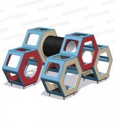 Children's Play Complex for Thematic Games - Romana 115.09.00