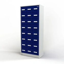 Medical Card File Cabinet with 24 Drawers, Model 105-004-1