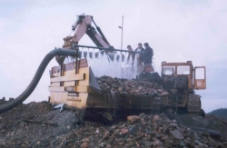 Hydromechanical Plate Sieve for Washing Gravelly Sands and Removing Boulders GP-3