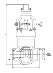 Regulating Valve 1416-175-P-02 for Steam Generator Feed Water