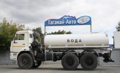 Food Liquid Transportation Tank Truck 5675K, Model 567511-20 on KAMAZ 43118-A5 Chassis