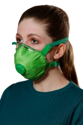 Filtering Half Mask for Aerosol Protection with Additional Vapor and Gas Protection – Respirator "SPIRO-313E" FFP3 R D