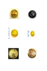 Metal Uniform Buttons for Russian Armed Forces