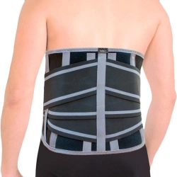 Semi-Rigid Support Corset for Spinal Conditions