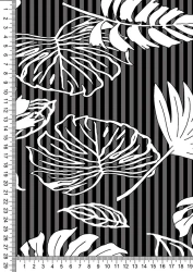 Melange Knit Fabric (Cotton 50%, Polyester 50%) for Garments