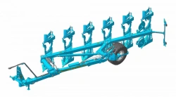 Reversible Plow PPO-6 (5+1) for Efficient Soil Tillage