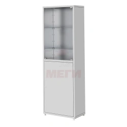 Medical Storage Cabinet SM-01-MSK (MSK-646.02) Two-Section Metal Cabinet