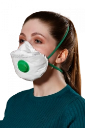 Disposable Filtering Half Mask for Aerosol Protection "Lepestok-40 SB Cl" FFP2 NR D