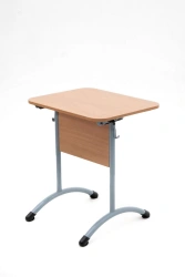 One-Person Non-Regulated Student Desk SТО3, SТО4, SТО5, SТО6 (Height Groups 3-6) with Round Tube