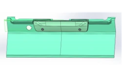 Vacuum Formed Plastic Rear Door Panel 5299-403П-5702050