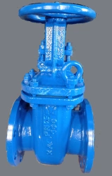 Steel Wedge Gate Valve with Rising Stem and Handwheel, PN 2.5 MPa DN 100