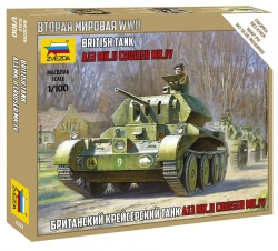 British Cruiser Tank A13 Mk.II Crusader Mk.IV Model Kit