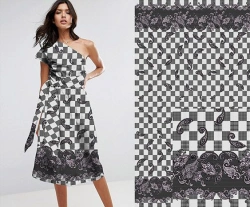 Melange Knit Fabric (PE-68%, Cotton-32%), Single-Faced Fleece for Apparel