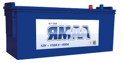 Lead Acid Starter Battery for Internal Combustion Engines 12V 6ST-132 LB Yamal