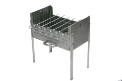 Kukmara "Diplomat" No. 2 Folding Barbecue Grill with Skewers