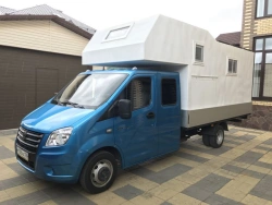 Diesel Cargo Truck 37123, Modification 37123L on GAZ C42R92 Chassis