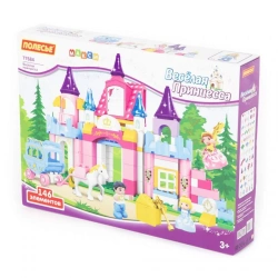 Creative Building Set "Happy Princess" - Maxi Series (146 Pieces)