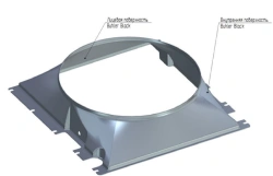 Cooling Radiator Fan Shroud for RSM 3000 - Model 86038800R