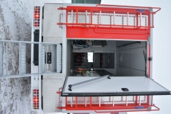 Fire Truck Base for Smoke Protection Service (ABG) 12N22, 37122V on GAZ-C41A23 Chassis