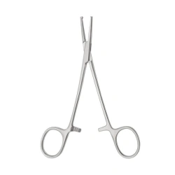 Surgical Hemostatic Clamp 1x2-toothed Straight 160 mm TZ-01-285-16