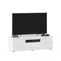 Brooklyn TV Stand 1200 in Glossy White, Model LD.685040.000