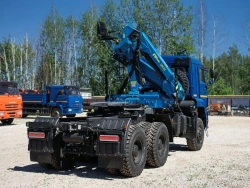 Multi-functional Special Vehicle with Hydraulic Crane KMA on KAMAZ 43118 Base 41K32N-U6