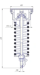 GT7-171325 DN25 Safety Valve for LPG and Ammonia Release