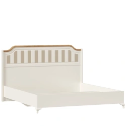 Villaggio Bed 1800*2000 (Alabaster/Golden Oak)
