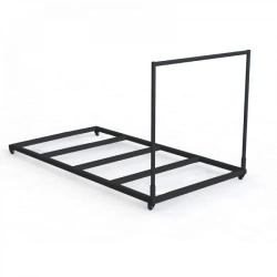 Metal Cart for Transporting Gym Mats
