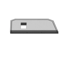 Glass-Fiber Panel for Tram Pedal S.31Р-31.10.517