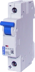 DC Circuit Breaker "ВА25-29 DC" 1 Pole for Short Circuit Protection