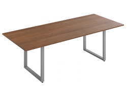Conference Table with Metal Frame