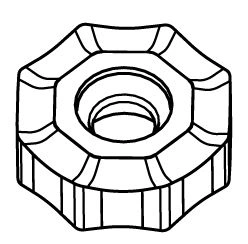 Solid Carbide Milling Insert SN03-06-C5M M35P