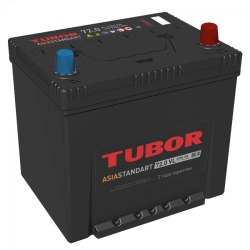 Lead Acid Starter Battery TUBOR ASIA STANDARD 6CT-72.1(0) VL B01
