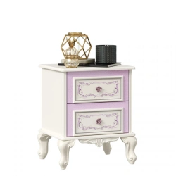 Nightstand Facade in Alabaster - Model LD.517210.000