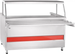 Electric Hot Food Display Counter for Soups PMES-70KM-01