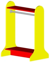 Children's Garment Hanger for Play - Model 3342