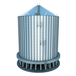 Metal Flat-Bottom Silo for Food Industry SP2982-14.52/19