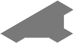 Self-Supporting Cable Tray T-Connector Cover KLY 000 T
