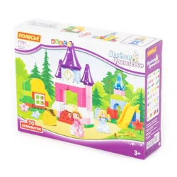 Maxi Constructor "Cheerful Princess" (70 pieces) - Model 77707