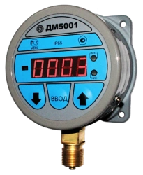 Digital Pressure Gauge DM5001 for Measuring Non-Aggressive Mediums