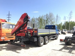 Multi-functional Truck with Hydraulic Crane KMA on KAMAZ 43118 41K03N-U2