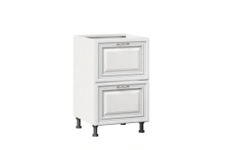 Kitchen Cabinet with 2 Drawers, Model LD.270120.000 (White)