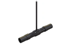 Steel Ball Valve ALSO Series GAS with Extended Stem and PE Pipes