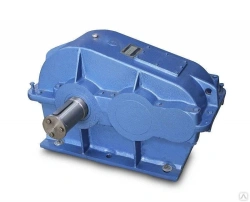 Two-Stage Cylindrical Horizontal Gearbox for Cranes GПШ-400, GПШ-500