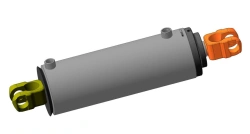 Hydraulic Cylinder EDCG 125.50x305.615KV for Agricultural and Road Equipment